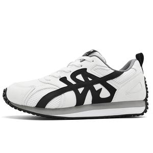 Мужские повседневные туфли K Bird с низким верхом, устойчивые к истиранию и дышащие K-bird, White Black