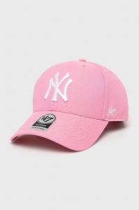 Кепка MLB New York Yankees 47brand, розовый