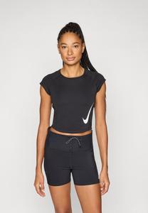 Футболка Nike Performance TEMPO RUN, Black/White/Reflective Silver-Coloured/Black