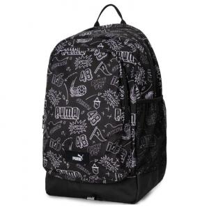 PUMA Тканевый рюкзак средний унисекс черный, Black