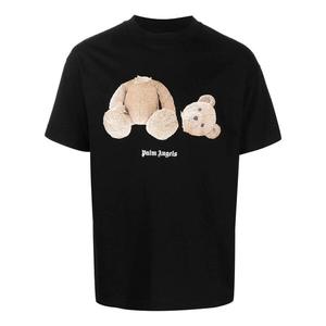 Футболка ss23 bear-print classic t-shirt 'black' Palm Angels, черный