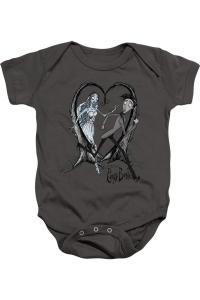 Детский комбинезон "Невеста-труп, сбежавший жених" Gildan, charcoal