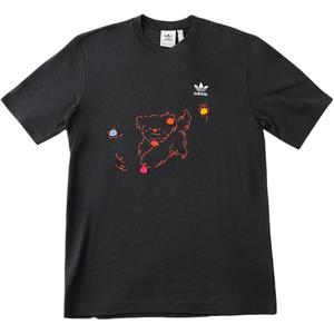 Футболка B+F Trefoil мужская Adidas Originals, черный