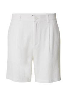 Обычные брюки со складками спереди DAN FOX APPAREL Alan, белый