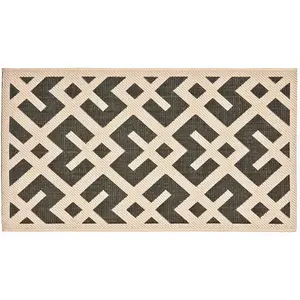 Геометрический коврик для внутреннего и наружного двора Safavieh, мультиколор, 244x336 см