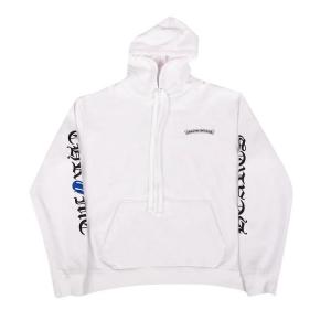 Худи Chrome Hearts Rolling Stones Hoodie, White/Blue