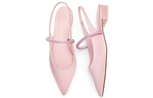 Маленькие бретельки Ck One на сандалиях 2,2 см Женские CHARLES&KEITH, Светло-розовый Светло-розовый