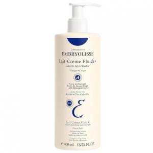 Embryolisse Lait Creme Жидкий крем для лица и тела Легкий увлажняющий крем с маслом ши и алоэ вера, 13,52 жидких унций