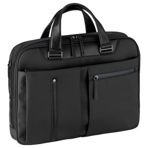 Сумка через плечо D&N Business Line Aktentasche Leder 40 cm, черный