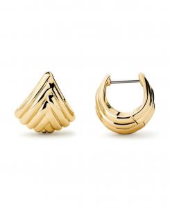 Серьги-кольца Huggie - Haven Ana Luisa, Gold