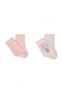 Носки детские 2 пары Kenzo Kids, розовый