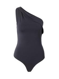 Боди-рубашка Abercrombie & Fitch, черный