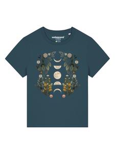 Рубашка Watapparel Moonphases & Flower, Green/Petrol