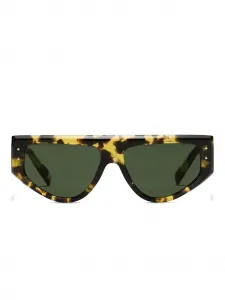 Солнцезащитные очки с черепаховым узором Dolce & Gabbana Eyewear, желтый