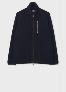 Флисовая куртка-рубашка Boa на молнии Paul Smith, цвет Navy