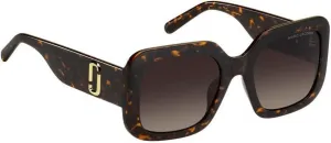 Солнцезащитные очки Marc Jacobs MARC 647/S темно-коричневый/темно-коричневый, размер 53/21/145, женские, 86ha/Ha Brown Shaded