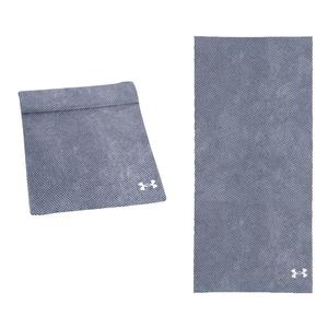 Спортивное полотенце браслет на запястье повязка от пота unisex Under Armour, темно-серый/мультиколор