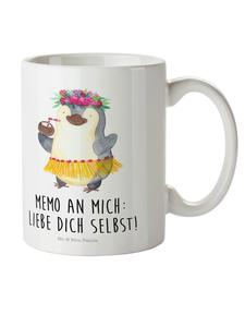 Детская кружка "Пингвин кокос" с надписью белого цвета Mr. & Mrs. Panda