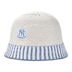 MLB Белая унисекс шапка из вискозы хлопка и полиэстера, White