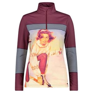 Свитер CMP 30L0396, фиолетовый