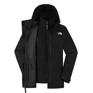 THE NORTH FACE Городская ветровка женская водонепроницаемая ветрозащитная износостойкая утеплённая, JK3/Cosmic Black