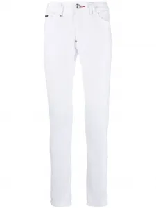 Узкие джинсы Philipp Plein, белый