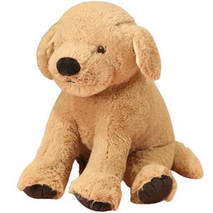 Mise Реалистичная милая плюшевая игрушка лабрадор желтый щенок
