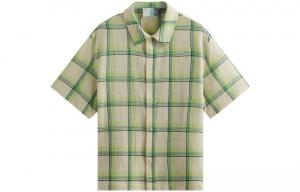 Боксерская рубашка с воротником KITH, зеленый