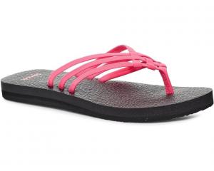 Сандалии Sanuk Yoga Sandy, цвет Hot Pink