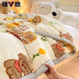 Yalu Плед 150х200 см, двусторонний велюр, вес 2 кг