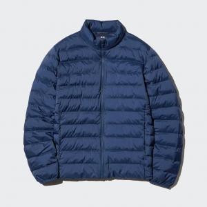 Мужская куртка Uniqlo Pufftech с воздушным утеплителем, 67 синий