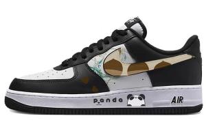 Кастомизированные кроссовки Nike Air Force 1 Skateboarding Shoes Men, белый/черный