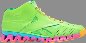 Кроссовки zigtech zigencore john wall season 2 'fresh prince of bel-air' Reebok, зеленый