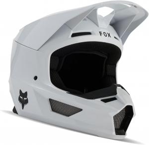 Шлем Fox Racing Unisex V1 Core Motocross Dirt Bike, белый