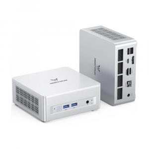 Системный блок Minisforum UM880 Plus, 32Гб/1Тб, Ryzen 7 8845HS, Radeon 780M, белый