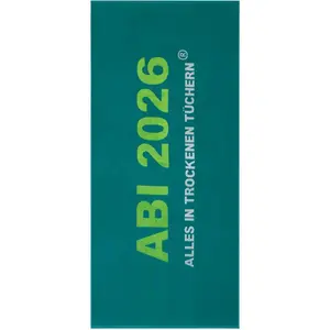 Пляжное полотенце ABI 2026 75x180 см, ABI 2025 - Все под контролем Egeria, Petrol