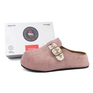 JINDUN Женские закрытые тапочки абрикосово-розовые [усовершенствованная эластичность и повышенная износостойкость]