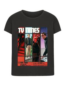 Футболка F4NT4STIC TV Times Patrick McGoohan The Prisoner 1967 Cover, Black