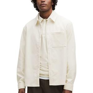 Мужская рубашка Lululemon, светлая слоновая кость