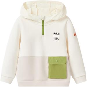 FILA KIDS Свитшот White Beige Yellow для детей 3-7 лет