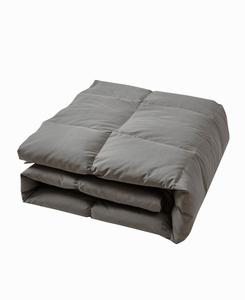 Одеяло из цветного микрофибрового пера и пуха, размер King Beautyrest, серый