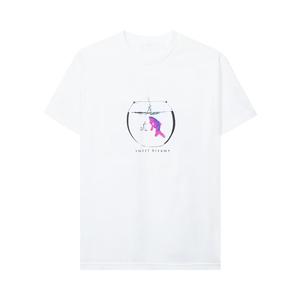 Футболка с блестками Anti Social Social Club, Белая