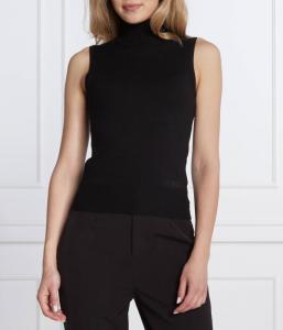 Блуза женская Guess Jeans без рукавов, черный