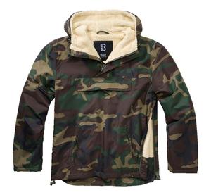 Ветровка Brandit Windbreaker Sherpa, цвет woodland