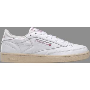 Кроссовки wmns club c 85 vintage 'white infused lilac' Reebok, белый