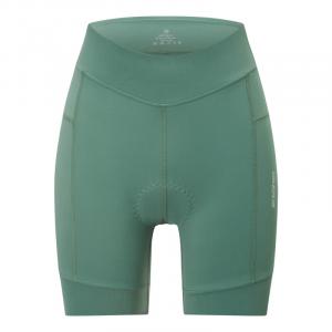 Женские велосипедные шорты Mountainpeak летние из дышащего материала высокие S-XXL, зеленый