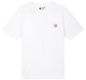Футболка Carhartt K87 Loose Fit Heavyweight Short Sleeve Pocket Men's, белый