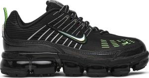 Кроссовки Nike Air VaporMax 360 'Green Strike', черный