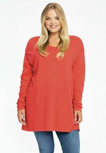 Джемпер YOEK WITH LONG SLEEVES, Light Red