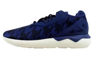 Кроссовки Adidas Tubular Runner Fourness Solid Grey/Bold Blue-Chalk White, синий